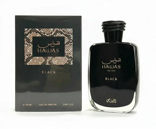 Rasasi Hawas Black – Eau de Parfum 100ml für Herren